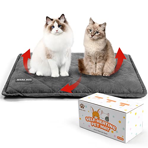 Mora Pets Katzendecke für Katze Katzenbett Waschbare und rutschfest Selbstheizende Decke Katze Selbstwärmende Wärmedecke Katze Heizdecke Hund Ohne Strom 76 x 52 cm Mora Pets Katzendecke für Katze Katzenbett Waschbare und rutschfest Selbstheizende Decke Katze Selbstwärmende Wärmedecke Katze Heizdecke Hund Ohne Strom 76 x 52 cm von Mora Pets
