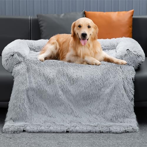 Mora Pets Sofaschutz Hund Hundedecke Sofa Hundebett Couch Plüsch Sofaschoner für Hunde wasserdicht & antirutsch Hundekissen, L 104 x B 122 x H 18 cm (4-in-1) Mora Pets Sofaschutz Hund Hundedecke Sofa Hundebett Couch Plüsch Sofaschoner für Hunde wasserdicht & antirutsch Hundekissen, L 104 x B 122 x H 18 cm (4-in-1) von Mora Pets