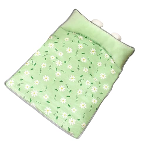 Ice Silk Haustierbett, Kühlkissen für kleine Haustiere, bequemes Kaltkissen, Rassen, Katzen, leicht zu reinigen, Ruhebett, Kühlkissen von Morain