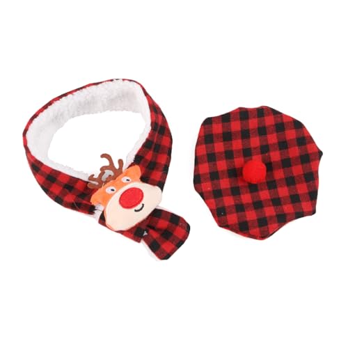 Morain Rentier-Weihnachts-Kopfbedeckung, Hut für Haustier-Hals-Dekorationen, Rentier-Schal, Weihnachten, Hunde-Kopfbedeckung, Foto Morain Rentier-Weihnachts-Kopfbedeckung, Hut für Haustier-Hals-Dekorationen, Rentier-Schal, Weihnachten, Hunde-Kopfbedeckung, Foto von Morain