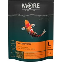 MORE Koi Farbfutter 6mm 2 kg von More