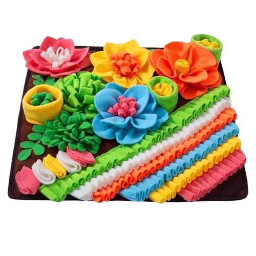 Moreeulsi Futtermatte für Hunde, langsames Fressen, interaktives Puzzle-Spielzeug, Haustiere, Schnüffelpads für Hunde, langsames Fresstraining Moreeulsi Futtermatte für Hunde, langsames Fressen, interaktives Puzzle-Spielzeug, Haustiere, Schnüffelpads für Hunde, langsames Fresstraining von Moreeulsi