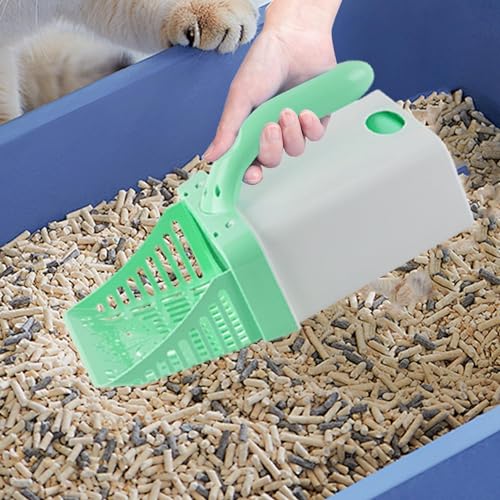 Moreeulsi Katzenstreuschaufel,Katzenstreuschaufel - Wurfschaufel Mit Großer Öffnung Und Haken,Effiziente Reinigungswerkzeuge, Bequemer Griff, Multifunktionale Katzenbox-Zubehör Für Katzen, Kätzchen, Moreeulsi Katzenstreuschaufel,Katzenstreuschaufel - Wurfschaufel Mit Großer Öffnung Und Haken,Effiziente Reinigungswerkzeuge, Bequemer Griff, Multifunktionale Katzenbox-Zubehör Für Katzen, Kätzchen, von Moreeulsi