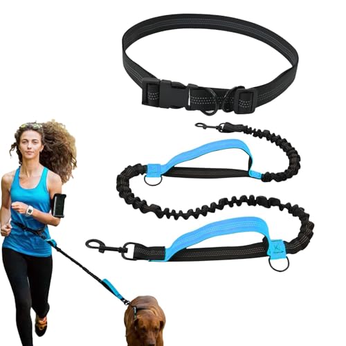 Moreeulsi Laufseil für Hunde, elastisches Traktionsseil, reflektierendes Hundeseil, vielseitiges, verstellbares langes Seil, einfach am Hüftgurt Moreeulsi Laufseil für Hunde, elastisches Traktionsseil, reflektierendes Hundeseil, vielseitiges, verstellbares langes Seil, einfach am Hüftgurt von Moreeulsi