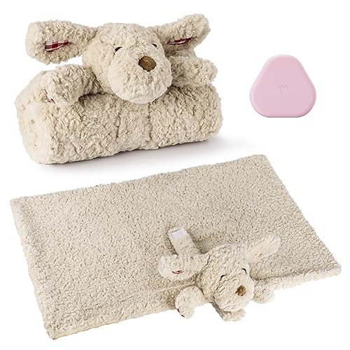Moropaky Heartbeat Toy Puppy Heartbeat Blanket for Dog Anxiety Relief, Heartbeat Stuffed Animal for Puppy Calming Aid Behavioral Aid, Comfort Cuddle Toy for Dogs Cats Pets Moropaky Heartbeat Toy Puppy Heartbeat Blanket for Dog Anxiety Relief, Heartbeat Stuffed Animal for Puppy Calming Aid Behavioral Aid, Comfort Cuddle Toy for Dogs Cats Pets von Moropaky