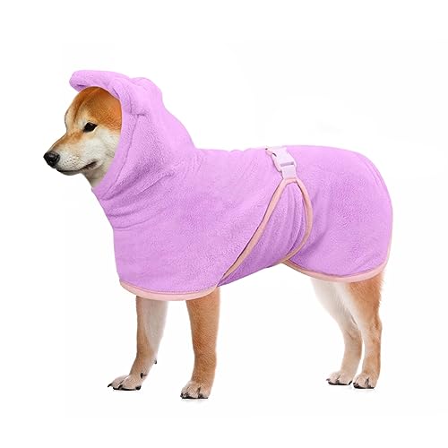 Mosucoirl Hund Bademantel Mantel,Haustierhandtuch Mikrofaser Hundebadetuch saugfahig Badetuch Hund Schnell Trocknend Verstellbar Hunde Bademantel Kapuze Bademantel Hund Baumwolle Mosucoirl Hund Bademantel Mantel,Haustierhandtuch Mikrofaser Hundebadetuch saugfahig Badetuch Hund Schnell Trocknend Verstellbar Hunde Bademantel Kapuze Bademantel Hund Baumwolle von Mosucoirl