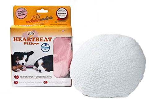 Mother‘s Comfort Herzklopfkissen für Welpen, hilft Haustieren bei Trennungsängsten, Rosa/Weiß. Mother‘s Comfort Herzklopfkissen für Welpen, hilft Haustieren bei Trennungsängsten, Rosa/Weiß. von Mother's Comfort