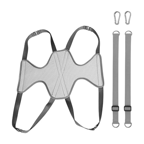 MotiveTech Fellpflege Hängematten Zubehör, Hängegeschirr, Reinigungshilfe Aus Atmungsaktivem Polyestermaterial, Geeignet für Die Ganzkörperpflege, Grau, L MotiveTech Fellpflege Hängematten Zubehör, Hängegeschirr, Reinigungshilfe Aus Atmungsaktivem Polyestermaterial, Geeignet für Die Ganzkörperpflege, Grau, L von MotiveTech