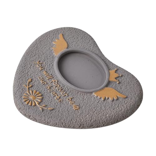 MotiveTech Gedenkstein für Haustiere Aus Zement, Maße 13,5 X 15 X 1,5 cm, Grau MotiveTech Gedenkstein für Haustiere Aus Zement, Maße 13,5 X 15 X 1,5 cm, Grau von MotiveTech