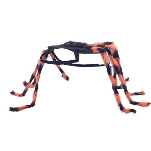 MotiveTech Halloween Haustierkostüm Hunde Katzen Verkleidung Cosplay Party Outfit Haustieraccessoires Samtweich Bequem Klettverschluss für Festliche Feiern, Orange Klein MotiveTech Halloween Haustierkostüm Hunde Katzen Verkleidung Cosplay Party Outfit Haustieraccessoires Samtweich Bequem Klettverschluss für Festliche Feiern, Orange Klein von MotiveTech