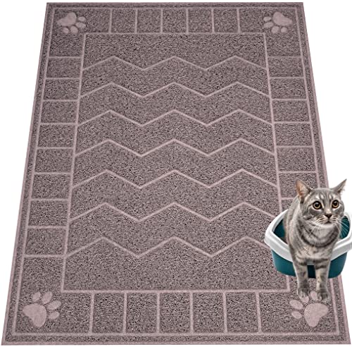 Motsamla Katzentoilettenmatte, weiche Katzentoilettenmatte, 119,4 x 88,9 cm, für saubere Böden, wasserdicht, leicht zu reinigen, langlebig, Größe XL für Kätzchen Motsamla Katzentoilettenmatte, weiche Katzentoilettenmatte, 119,4 x 88,9 cm, für saubere Böden, wasserdicht, leicht zu reinigen, langlebig, Größe XL für Kätzchen von Motsamla
