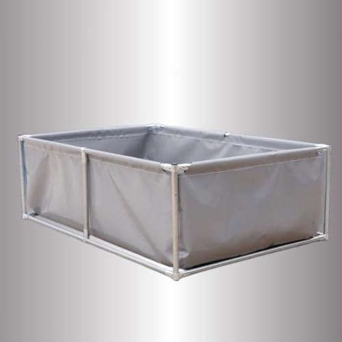 Moubhjd Großer Faltbarer Fischteich mit Edelstahlrahmen, PVC Plane&Ablassventil,Outdoor Aquarium für Zucht, Wasserlagerung&Teichpflege,Für Koi, Schildkröten&mehr(Größe:L100xW100xH90cm) Moubhjd Großer Faltbarer Fischteich mit Edelstahlrahmen, PVC Plane&Ablassventil,Outdoor Aquarium für Zucht, Wasserlagerung&Teichpflege,Für Koi, Schildkröten&mehr(Größe:L100xW100xH90cm) von Moubhjd