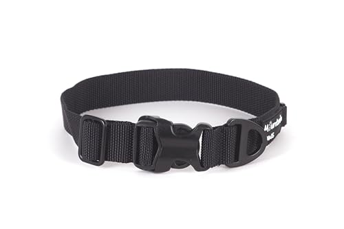 Mountain Paws Extra Robustes Hundehalsband mit Namensschild-Befestigungspunkt, passend für Halsgrößen von 26 – 38 cm von Mountain Paws