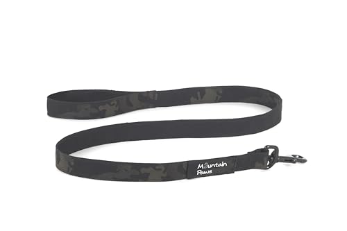 Mountain Paws Extra robuste Hundeleine, Doppellagiges Gewebe mit weichem Griff, 1,15 m Mountain Paws Extra robuste Hundeleine, Doppellagiges Gewebe mit weichem Griff, 1,15 m von Mountain Paws