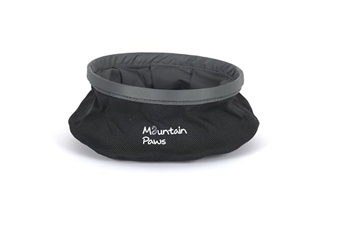 Mountain Paws Zusammenklappbarer Leichter Wassernapf für Hunde von Mountain Paws