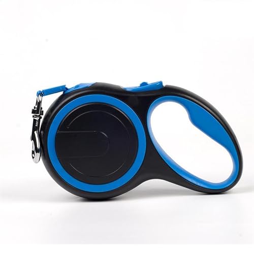 Ausziehbare Hundeleine, ausziehbar, Trainingsleine, Haustierleine, 3 Größen, 3 m/5 m/8 m (Blau, 8 m) von Mounteps