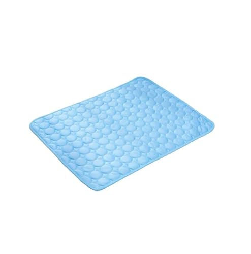 Kühlbettmatte für Hunde und Katzen, für den Sommer, Welpen, schnell schlafend, ungiftig, blau, 70 x 55 cm Kühlbettmatte für Hunde und Katzen, für den Sommer, Welpen, schnell schlafend, ungiftig, blau, 70 x 55 cm von Mounteps