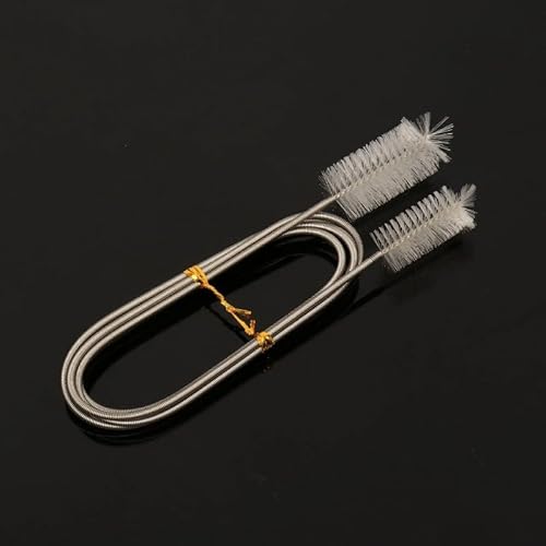 Mounteps Aquarium-Außenfilter-Rohrreiniger-Bürste, flexible Aquarium-Schlauchpumpe (weiß) von Mounteps