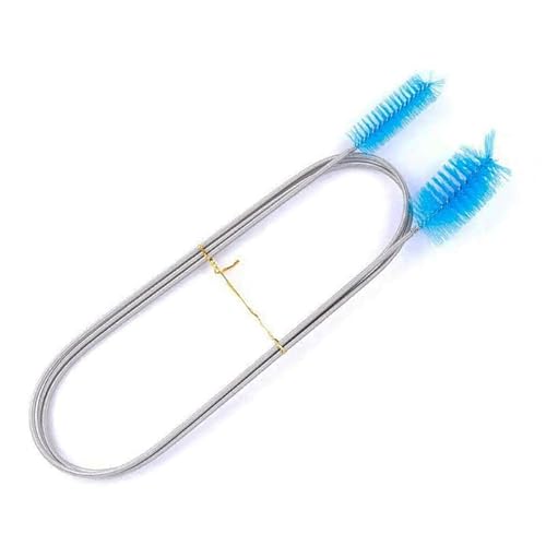 Mounteps Aquarium Außenfilter Rohrreiniger Bürste Flexible Fisch Tank Schlauch Rohrpumpe (Blau) von Mounteps