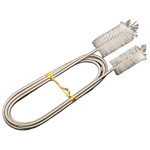 Mounteps Aquarium Außenfilter Rohrreiniger Bürste Flexible Fisch Tank Schlauch Rohrpumpe (Weiß) von Mounteps