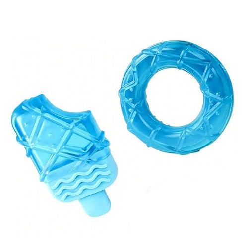 Mounteps Eis am Stiel, kühlendes Haustierspielzeug, kaufest, Sommerentlastung, interaktiver Leckerli-Spender Mounteps Eis am Stiel, kühlendes Haustierspielzeug, kaufest, Sommerentlastung, interaktiver Leckerli-Spender von Mounteps