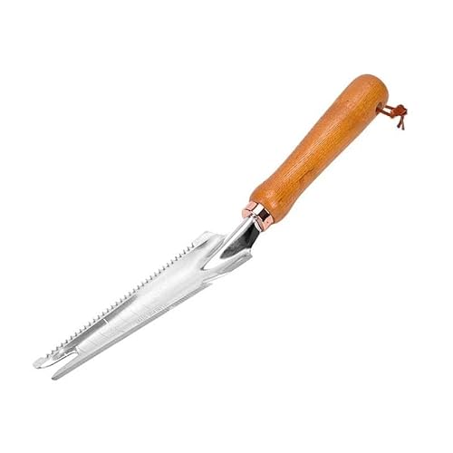 Mounteps Holzgriff Weeder Puller Tool 5-in-1 Unkrautentferner Puller für Rasen Garten von Mounteps