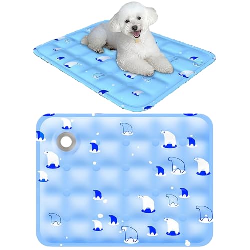 Mounteps Hund Kühlmatte,Haltbare Haustier Kühlmatte für Hunde Katzen, Gel Selbstkühlung Pad Kratzfest Mounteps Hund Kühlmatte,Haltbare Haustier Kühlmatte für Hunde Katzen, Gel Selbstkühlung Pad Kratzfest von Mounteps