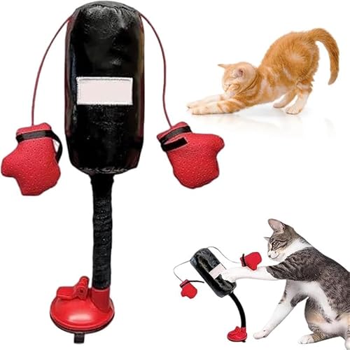 Mounteps Tease Cat Toys Katzen-Boxspielzeug Multifunktionales Tease Cat Boxing Spielzeug Mounteps Tease Cat Toys Katzen-Boxspielzeug Multifunktionales Tease Cat Boxing Spielzeug von Mounteps