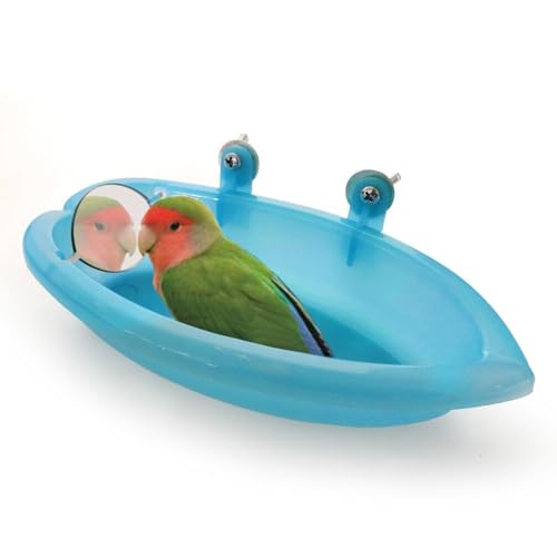 Mounteps Vogel Budgie Bad Duschbox Käfig Spiegel Papagei Badewanne Haustier Käfig Zubehör Mounteps Vogel Budgie Bad Duschbox Käfig Spiegel Papagei Badewanne Haustier Käfig Zubehör von Mounteps