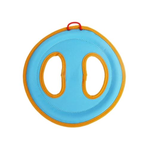 Mounteps Wasserdichte, schwimmende Hundefrisbee – leichtes, strapazierfähiges Segeltuch mit gut sichtbaren Farben, universelle Passform für alle Rassen, perfekt für Strand/Pool/Spielen im Freien von Mounteps