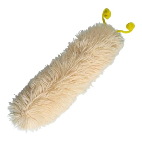 Mounteps Weiche Katzenminzekissen & interaktives Stickspielzeug: unwiderstehliche Katzenminze - infundierte Spielsachen für Indoor-Katzen (Beige) von Mounteps