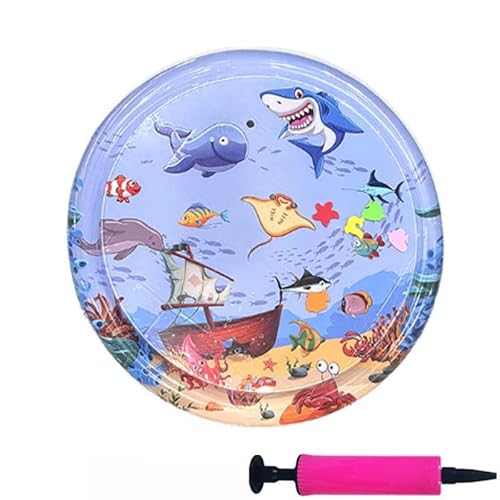 Wasserspielmatte für Katzen und Hunde, Kühlmatten, verdickte Katzen, Hunde, Wasserbett (C-65 cm) von Mounteps