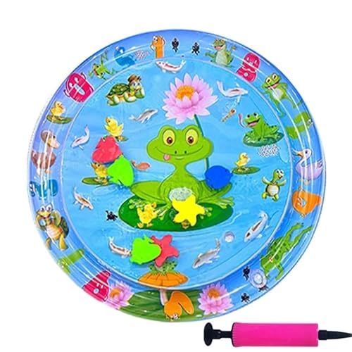 Wasserspielmatte für Katzen und Hunde, Kühlmatten, verdickte Katzen, Hunde, Wasserbett (D-65 cm) von Mounteps