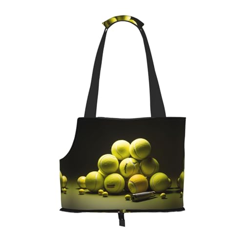 Tennisdiagramm tragbare Hundetasche – stilvolle Hunde-Tragetasche für kleine Hunde – langlebige und praktische Haustier-Tragetasche von Mouxiugei