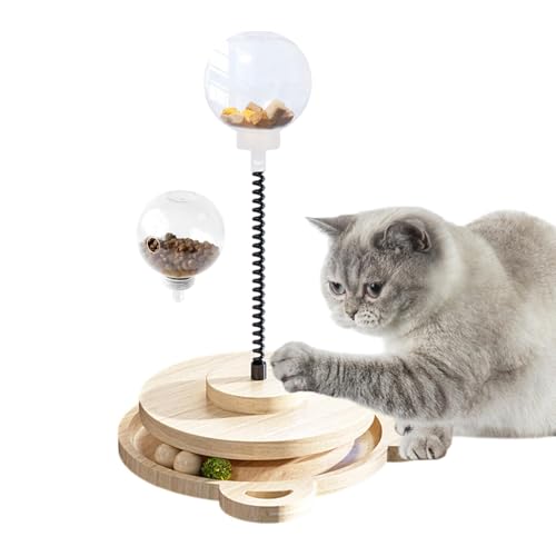 Cat -Behandlungsrätsel, behandeln Sie Ball für Katzen | Tragbares Katzenpuzzle langsamer Feeder - Haustiernahrung Ball Rollscheibe, Lebenstelabgabespielzeug, wackelndes Unterhaltungsspielzeug Cat -Behandlungsrätsel, behandeln Sie Ball für Katzen | Tragbares Katzenpuzzle langsamer Feeder - Haustiernahrung Ball Rollscheibe, Lebenstelabgabespielzeug, wackelndes Unterhaltungsspielzeug von Moxeupon
