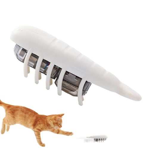 Moxeupon Elektrisches Katzenspielzeug, Intelligente Pfote Aktiviertes Spielzeug, Tragbares Anregendes Für Kätzchen Training Jagd Drinnen Wohnung Boden Spiel Langeweile Abbau von Moxeupon
