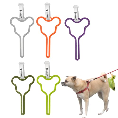 Moxeupon Hundekotbeutelhalter, Hundekotbeutelhalter | 5 Stück Hundekotbeutelträger | Leinen-Kotbeutelträger, Hundekotbeutelspender zum Spazierengehen, Laufen Moxeupon Hundekotbeutelhalter, Hundekotbeutelhalter | 5 Stück Hundekotbeutelträger | Leinen-Kotbeutelträger, Hundekotbeutelspender zum Spazierengehen, Laufen von Moxeupon