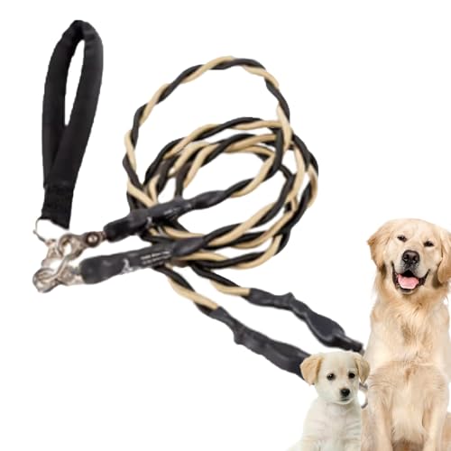 Moxeupon Hundeleine | Doppelte Gassi-Leine für Hunde,Bequemes Zubehör Für Haustiere Park Spaziergänge Training Sicherheit Moxeupon Hundeleine | Doppelte Gassi-Leine für Hunde,Bequemes Zubehör Für Haustiere Park Spaziergänge Training Sicherheit von Moxeupon
