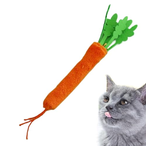Moxeupon Katzenspielzeug - Interaktives Katzenspielzeug - Bellengeräusch Kauspiel Knaustab für Haustiere von Moxeupon