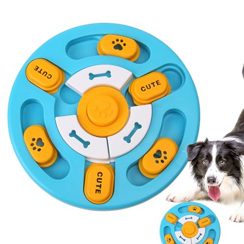 Moxeupon Langsam fressende Hundenapf, Slow-Food-Napf für Haustiere,Lustiger interaktiver Futternapf - Entwicklungsspielzeug für gesunde Ernährung, Katzennapf, Futternapf für Haustiere, mittelgroßer von Moxeupon