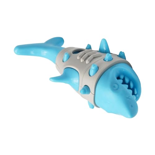 Moxeupon Leckerli-Spender Hundespielzeug | Welpen Kauspielzeug & Slow Feeder,Hai-Form Wiederverwendbarer Futterdispenser Gegen Langeweile Und Stress Bei Hunden Moxeupon Leckerli-Spender Hundespielzeug | Welpen Kauspielzeug & Slow Feeder,Hai-Form Wiederverwendbarer Futterdispenser Gegen Langeweile Und Stress Bei Hunden von Moxeupon