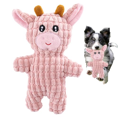 Moxeupon Quietschende Hundespielzeug für Aggressive, Hundespielzeug,Plüsch Tierhund Squeaker - Harte Haustierspielzeug für Welpen Zahnen Langeweile Relief Outdoor -Spiel Moxeupon Quietschende Hundespielzeug für Aggressive, Hundespielzeug,Plüsch Tierhund Squeaker - Harte Haustierspielzeug für Welpen Zahnen Langeweile Relief Outdoor -Spiel von Moxeupon