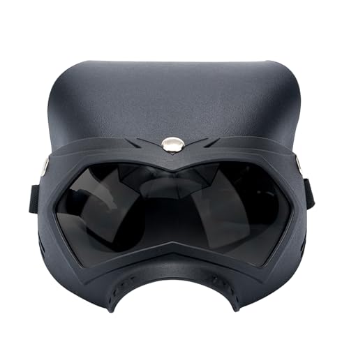 Moxeupon Sonnenbrille für Hunde - Schneesicheres Hundehut Visier Mit UV-Filter - Stoßfester Hundeschutzhelm mit verstellbarem Gurt, Abnehmbares Haustierzubehör für Outdoor, Camping und Sommerfeste Moxeupon Sonnenbrille für Hunde - Schneesicheres Hundehut Visier Mit UV-Filter - Stoßfester Hundeschutzhelm mit verstellbarem Gurt, Abnehmbares Haustierzubehör für Outdoor, Camping und Sommerfeste von Moxeupon