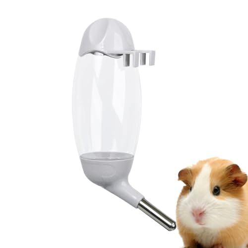 Moxeupon Tropffreie Wasserflasche - Hunde Trinkautomat Tropffrei,Auslaufsicheres Haustierzubehör Mit Trinkbrunnen Für Kaninchen Frettchen Welpen von Moxeupon