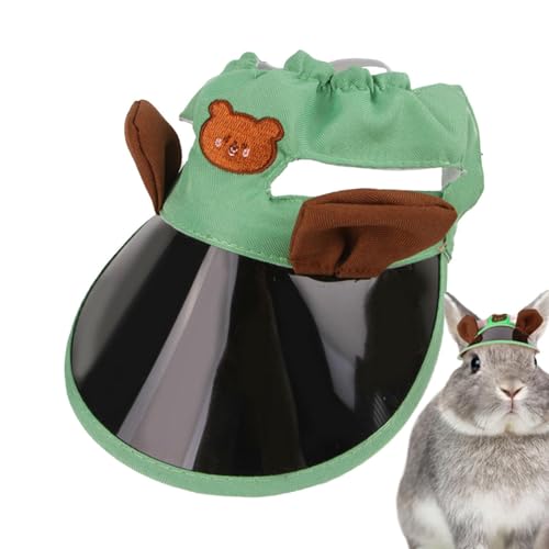 Mppchhn Hund Sonnenhut, Hund Sonnenvisor Hut - Kätzchen Caps - Verstellbare Outdoor -Hutkätzchen Katze Sonnenschutzmütze für kleine mittelgroße Welpen Hunde von Mppchhn