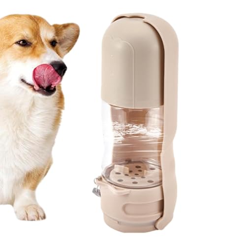 Mppchhn Hundewasserflasche mit Futterschüssel, 2 in 1 Hundwasserflasche - 2 in 1 Haustier liefert Trinken - Zubehör für die Fütterung und Bewässerung von kleinen Tieren und eingebauter von Mppchhn