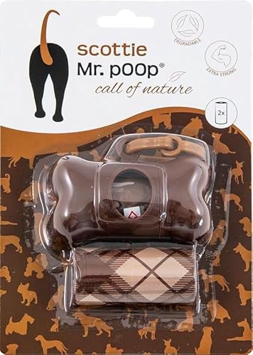 Mr Kotbeutelspender für Hunde, stilvolles und Verspieltes Design, wetterfest, einfach zu bedienen, leicht und kompakt, braun, Einheitsgröße Mr Kotbeutelspender für Hunde, stilvolles und Verspieltes Design, wetterfest, einfach zu bedienen, leicht und kompakt, braun, Einheitsgröße von Mr Poop