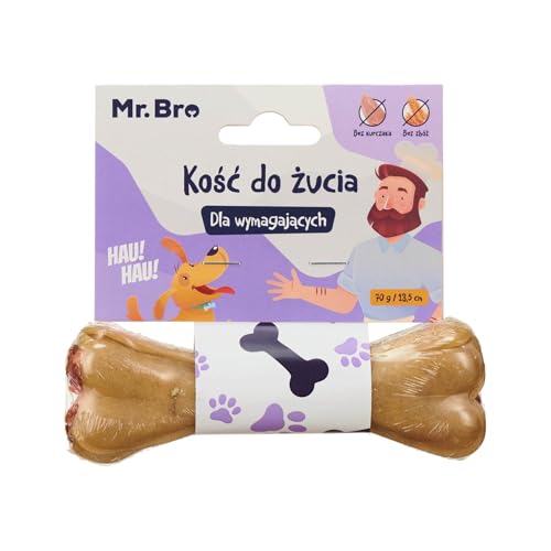 MR. BRO Hundekauknochen Für Wählerische Hunde 12 cm 97% Rinderhaut Rinderpenis Rinderpansen Monoprotein Zahnpflege Ohne Zusätze Ideal Für Hunde Mit Allergien Natürliche Zutaten MR. BRO Hundekauknochen Für Wählerische Hunde 12 cm 97% Rinderhaut Rinderpenis Rinderpansen Monoprotein Zahnpflege Ohne Zusätze Ideal Für Hunde Mit Allergien Natürliche Zutaten von Mr. Bro