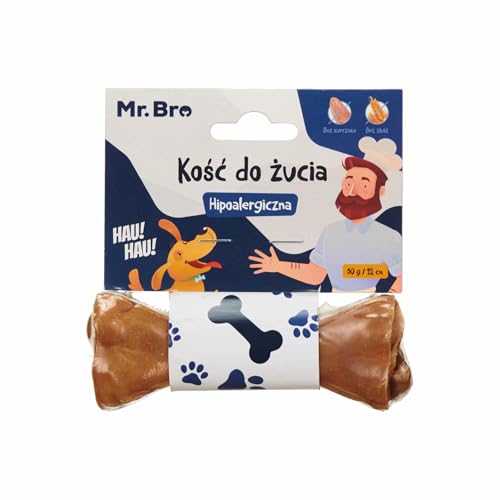 MR. BRO Hundekauknochen Hypoallergen 12 cm 100% Pferdehaut Monoprotein Für Hunde Mit Allergien Zahnpflege Getreidefrei Natürlich Ideal Für Hunde Mit Empfindlichem Magen MR. BRO Hundekauknochen Hypoallergen 12 cm 100% Pferdehaut Monoprotein Für Hunde Mit Allergien Zahnpflege Getreidefrei Natürlich Ideal Für Hunde Mit Empfindlichem Magen von Mr. Bro