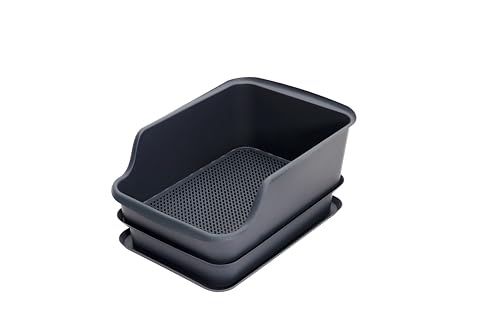Mr Catman Katzentoilette für Kieferpellets, Größe XXL, 68,6 x 43,2 x 33 cm, extra große Katzentoilette für große Katzen, Haushalte mit mehreren Katzen, hohe Seitensiebpfanne und XL geschlossene Mr Catman Katzentoilette für Kieferpellets, Größe XXL, 68,6 x 43,2 x 33 cm, extra große Katzentoilette für große Katzen, Haushalte mit mehreren Katzen, hohe Seitensiebpfanne und XL geschlossene von Mr. Catman